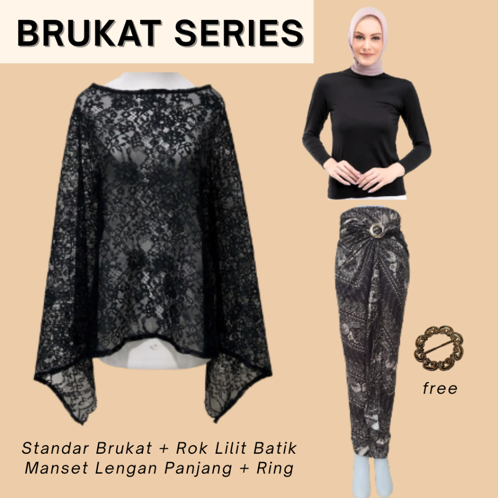 Setelan Kebaya Brukat Pesta / Kebaya Kondangan / Kebaya Modern Bridesmaid / Oneset Kebaya Modern Sta
