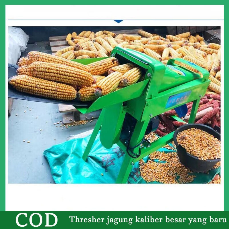 Perontok listrik otomatis rumah tangga mesin perontok jagung kaliber besar dewi baler jagung