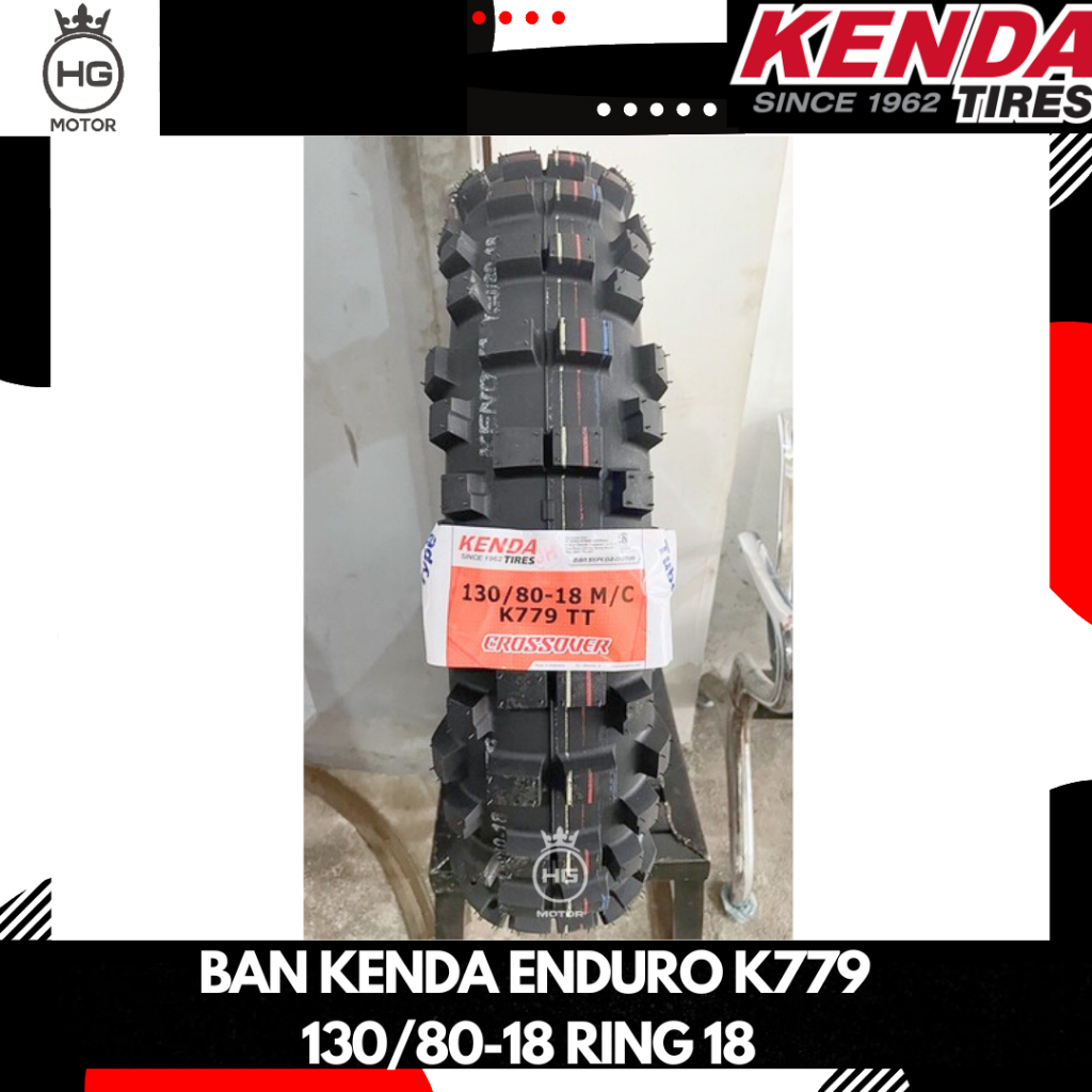 BAN TRAIL KENDA ENDURO K779 130/80 RING 18 BAN TRAIL TRABAS ENDURO