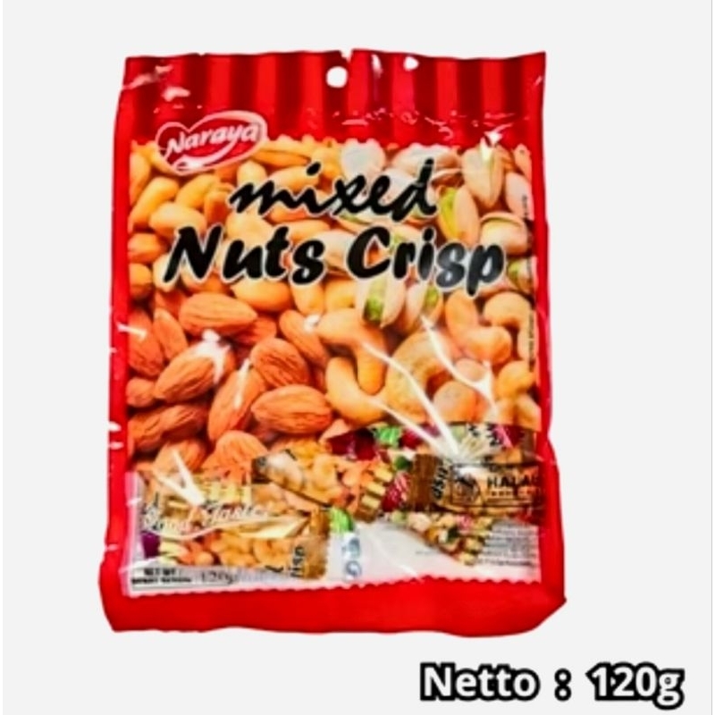 

NARAYA PERMEN KACANG MIXED NUTS CRISP HALAL/TING TING MALAYSIA