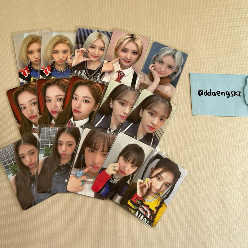 [CLEARANCE] ive after LIKE album photocard pc mmt mymusictaste mokketshop beatroad withmuu starships