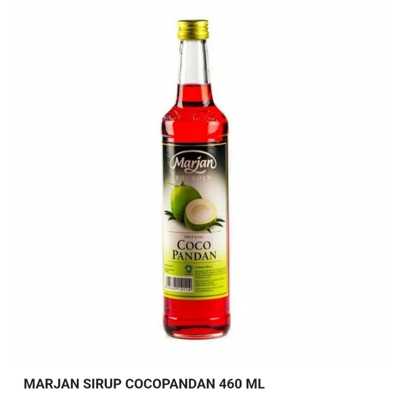 

Marjan sirup Cocopandan 460 ml
