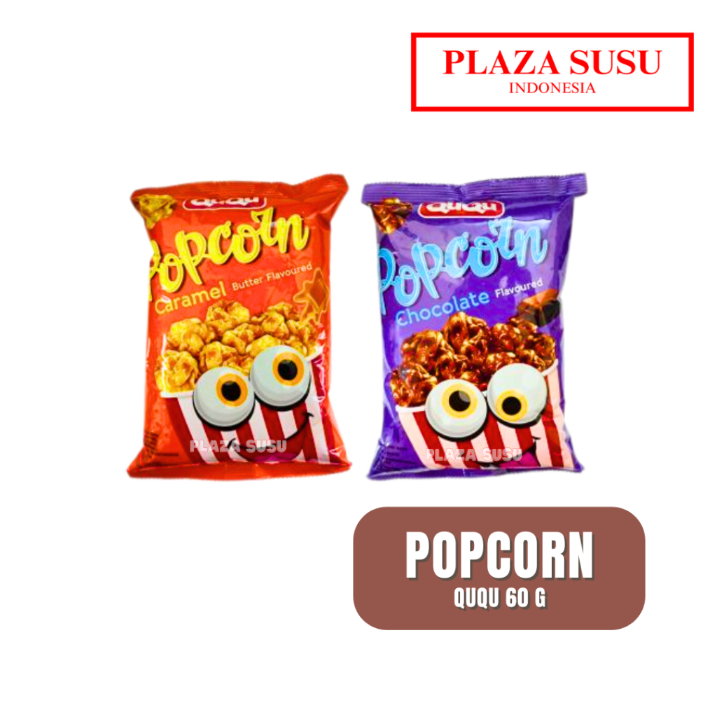 

QUQU CARAMEL POPCORN CHOCOLATE POPCORN KERAMEL CAMILAN COKLAT JAJANAN COKELAT