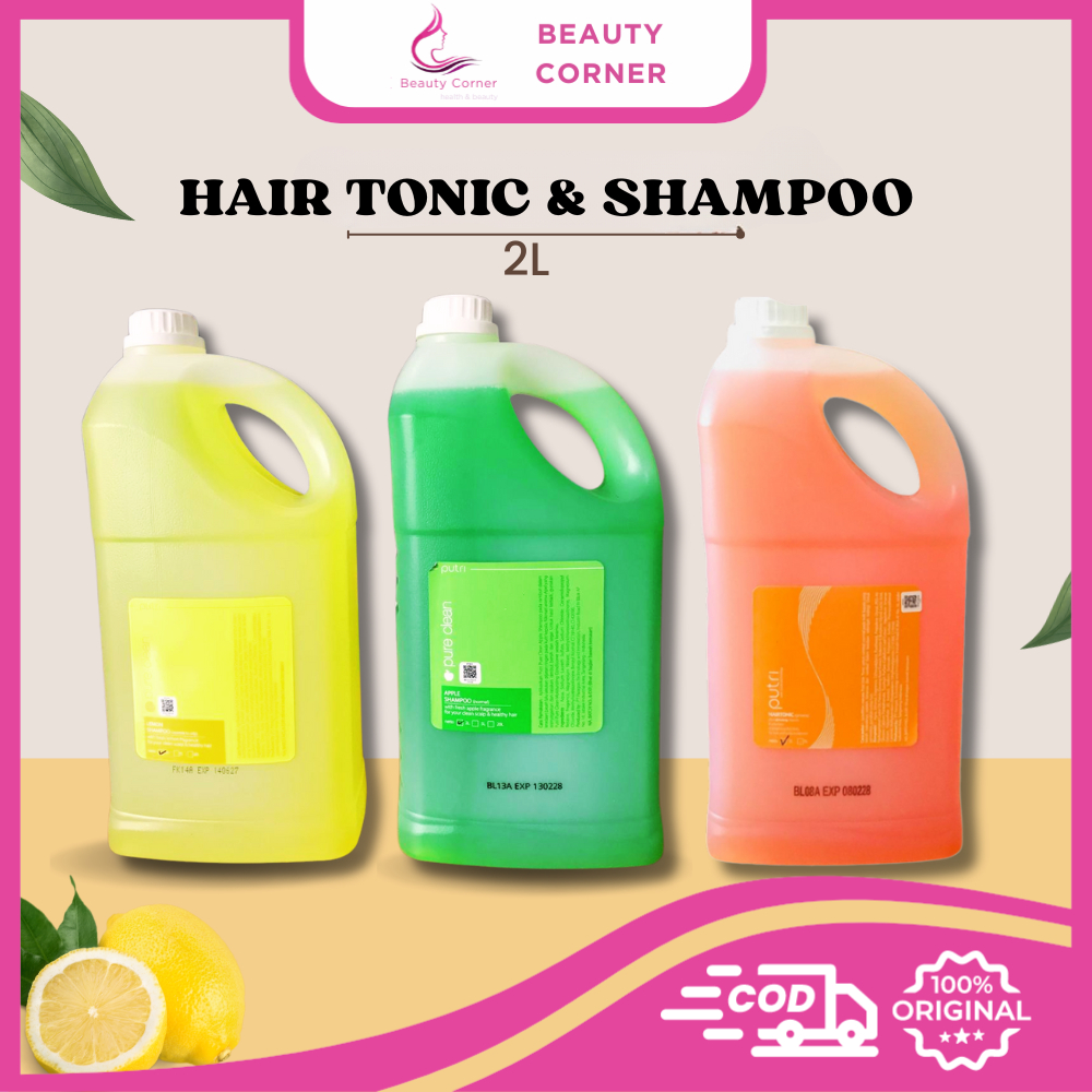 [Kemasan 2 liter] Putri With Nusilk Technology Hair Tonic/Shampoo