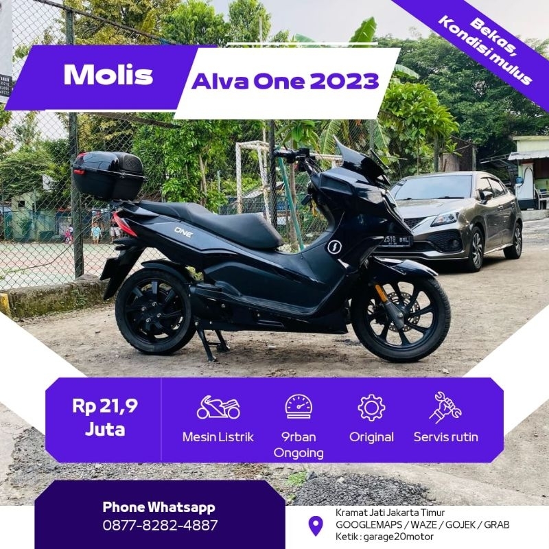 MOTOR LISTRIK ALVA ONE 2023