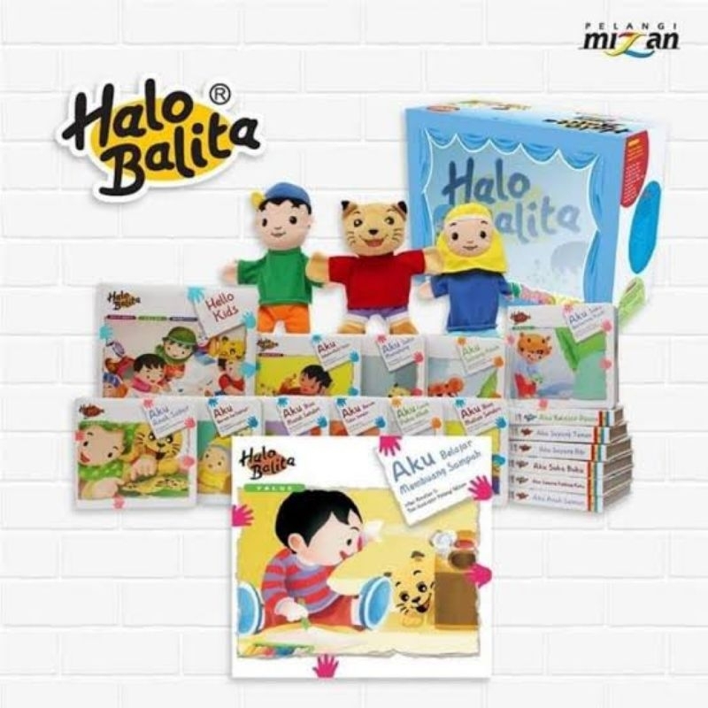 Preloved Halo Balita Full Set