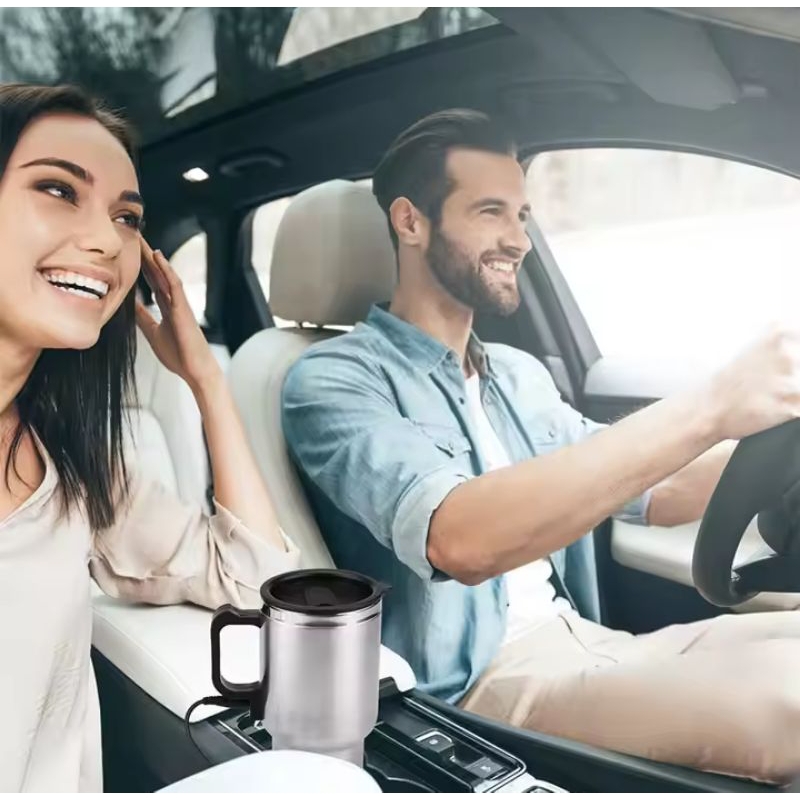 AN22 Gelas Mug Mobil Elektrik / Pemanas Air Heated Car / Travel Mug Car