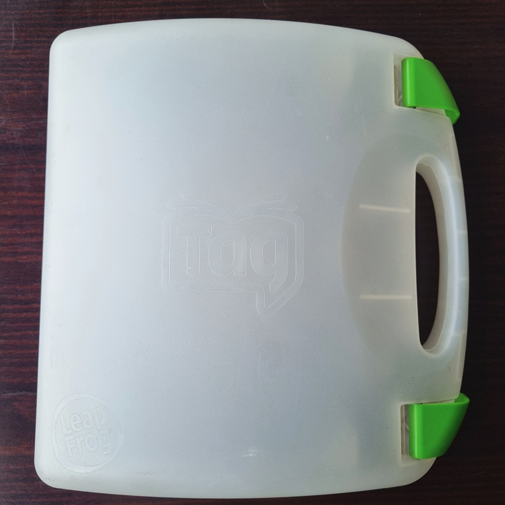 PRELOVED MAINAN ANAK LEAPFROG BOOK CASE TAS TEMPAT PENYIMPANAN BUKU-BUKU LEAPFROG