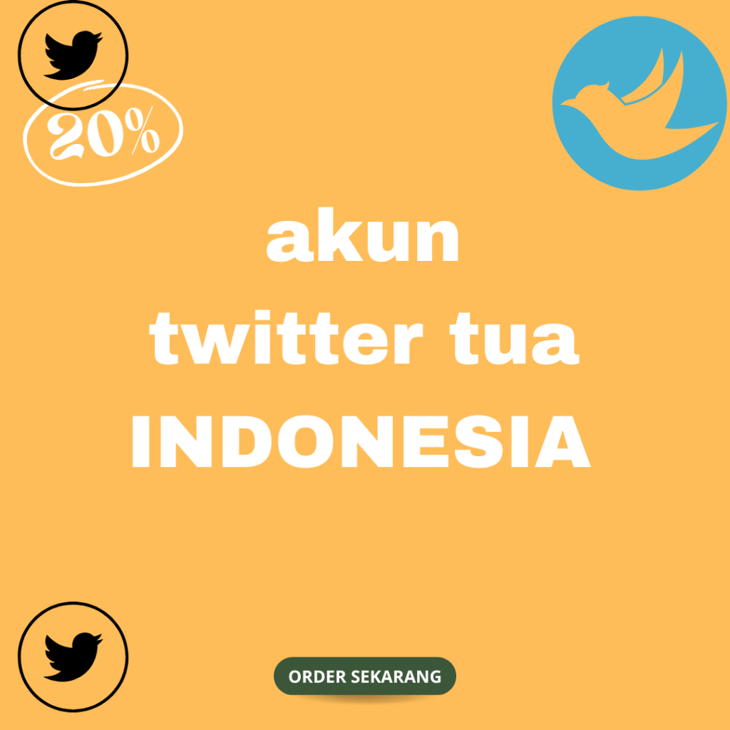 Akun Twitter Tua Indonesia x