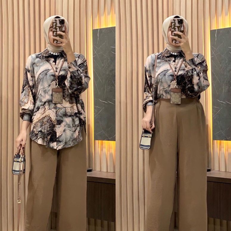 KODE T32K New Premium Anggrek Set Rayon Mix Crinkle Fit To Xl  Set Anggrek  One Set Anggrek  Setcel 