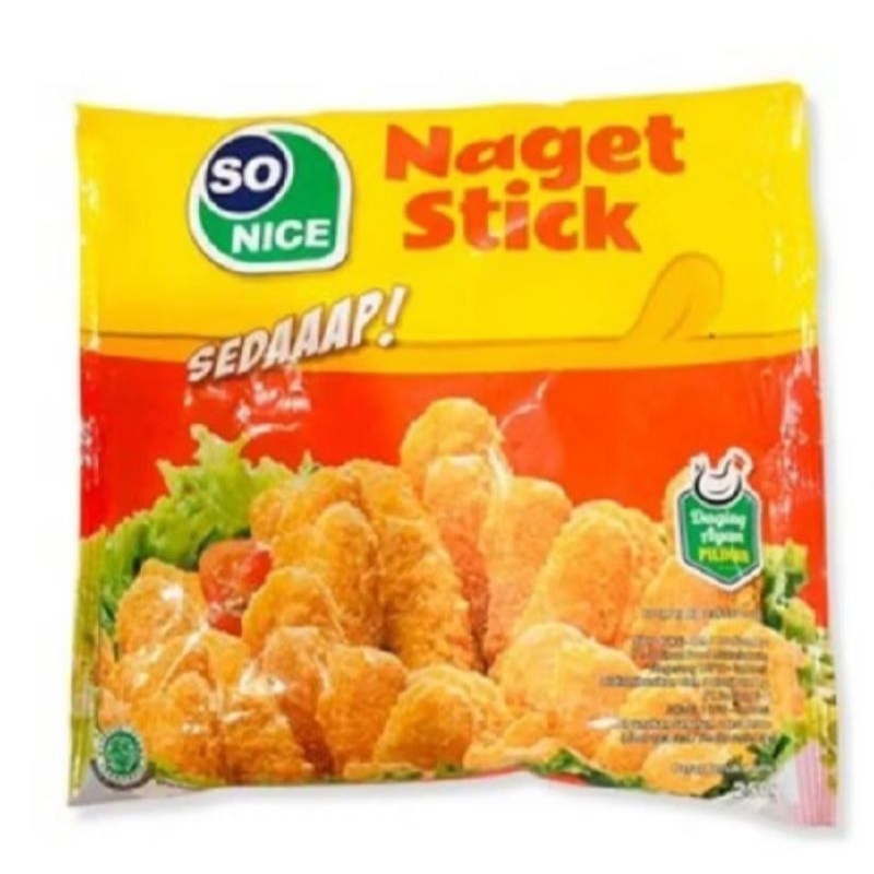 

NAGET STICK KEMASAN 250 GRAM / SO NICE