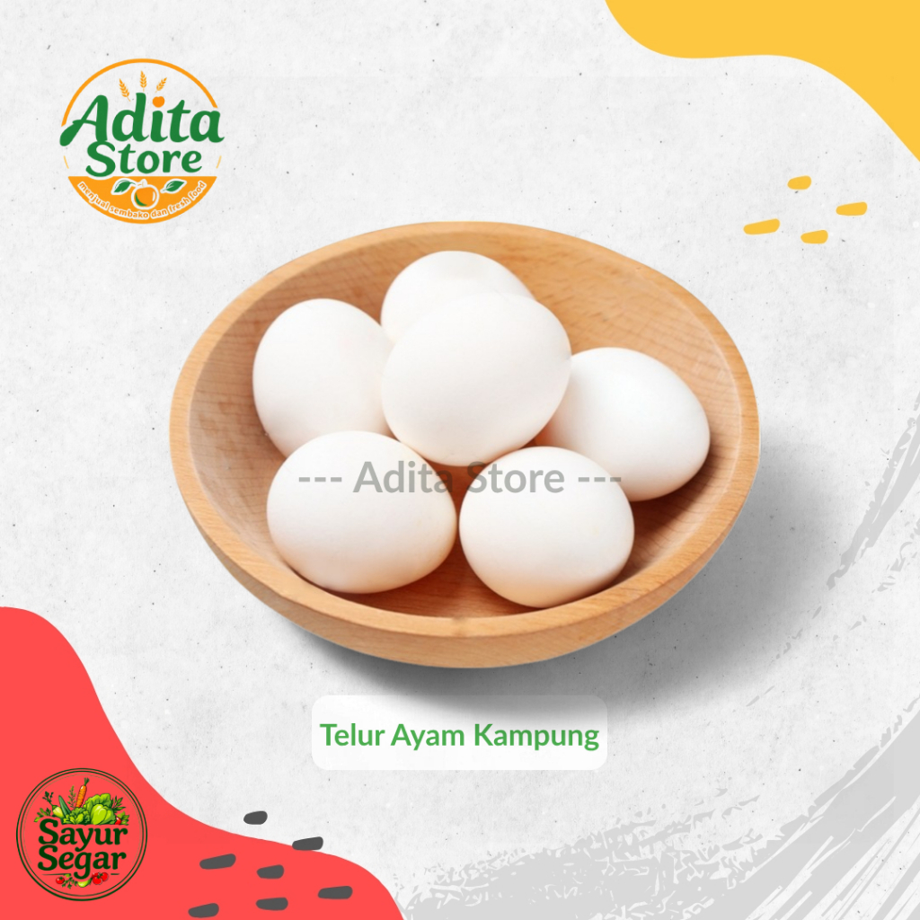 

Telur Ayam Kampung Asli Fresh