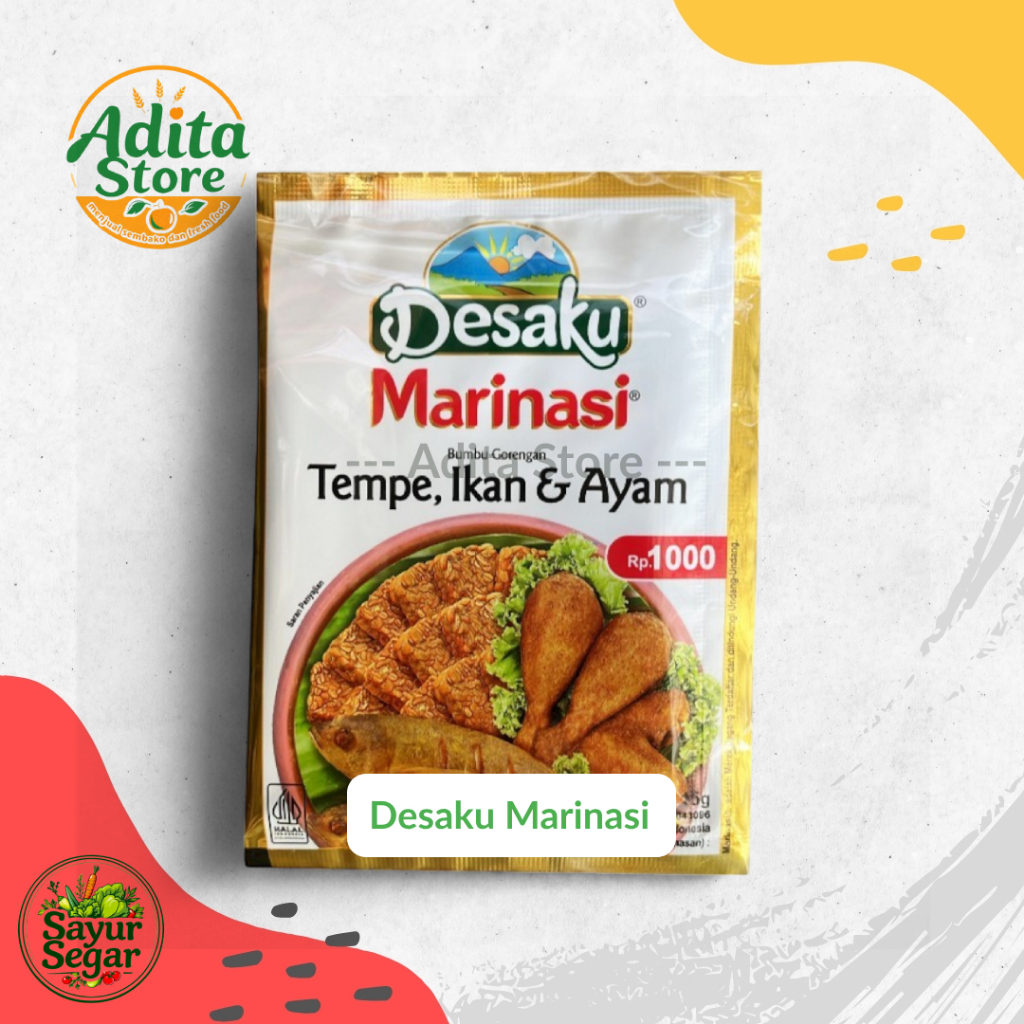 

Desaku Marinasi Tempe, ikan dan Ayam