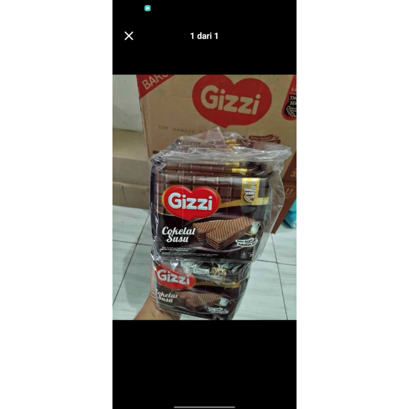 

WAFER isi( 10 )GIZZI COKLAT 39gr PROMO !!!