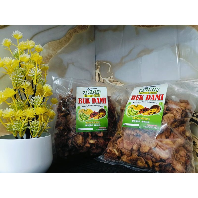 

Keripik pisang sale (manis alami)