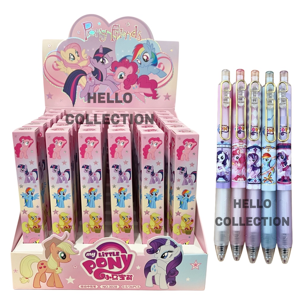 

Blind Box Pen Anak My Little Pony Unicorn Pulpen Cetek Gel Suprise Lucu Imut Karakter Kartun 0.5mm