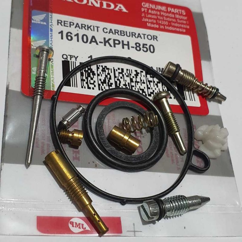 repair kit karburator karisma Supra x 125 kph
