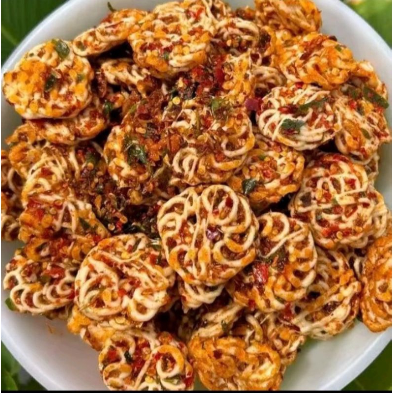 

KERUPUK RAFAEL/PEDO BANTAT PEDAS DAUN JERUK