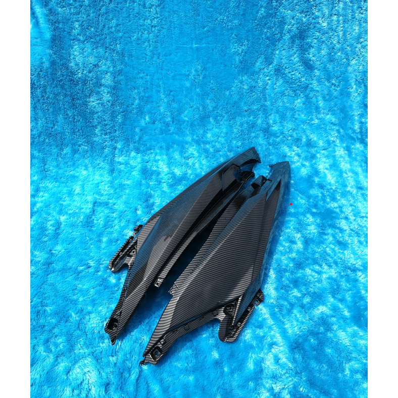 Body Samping Belakang Vario 150 LED Old K59 Full Karbon Celup - Carbon WTP