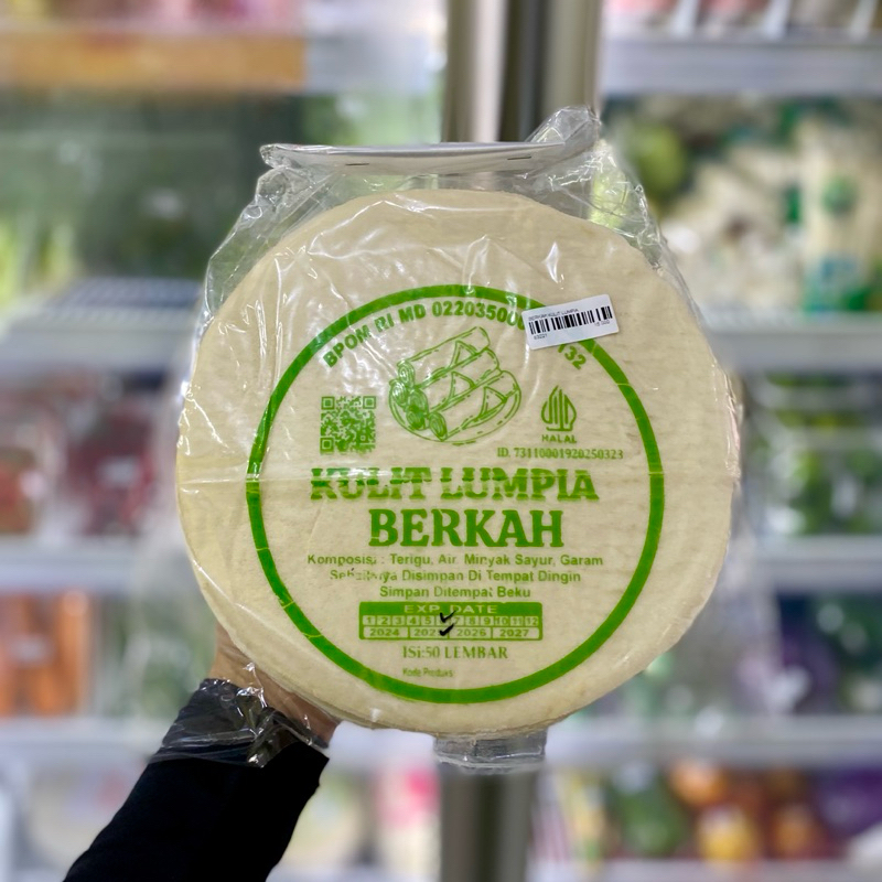 

Kulit Lumpia Berkah Isi 50 Lembar