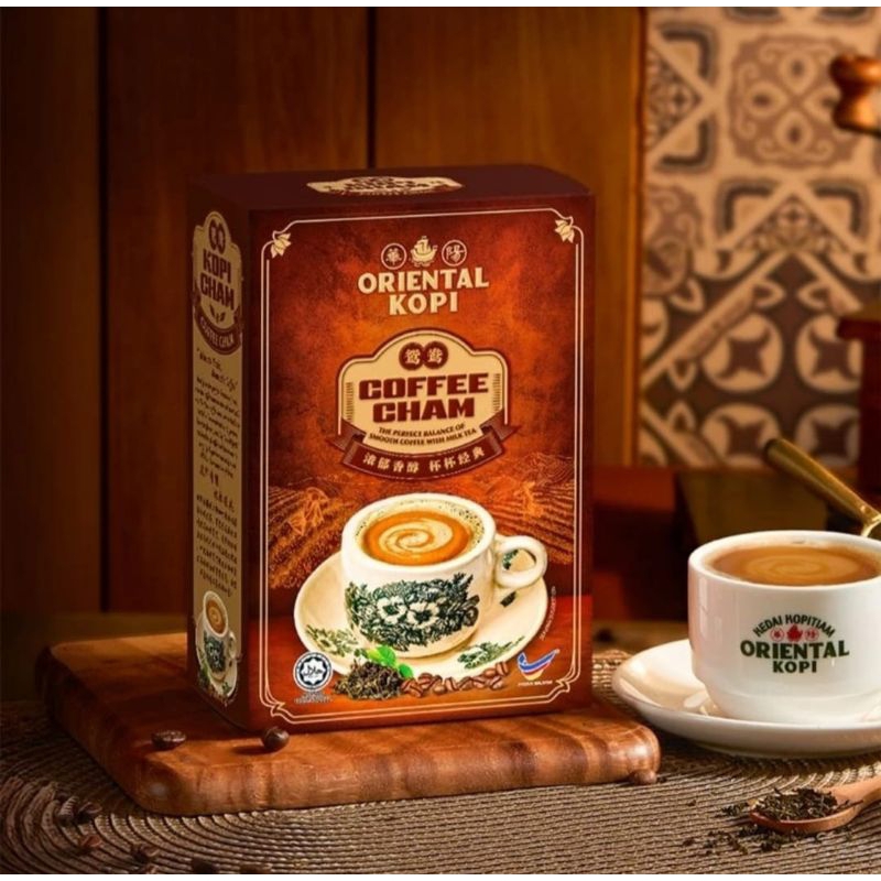 

Oriental Kopi White coffee Malaysia All Varian White Coffee Coffee Cham Royal Chocalate Teh Tarik