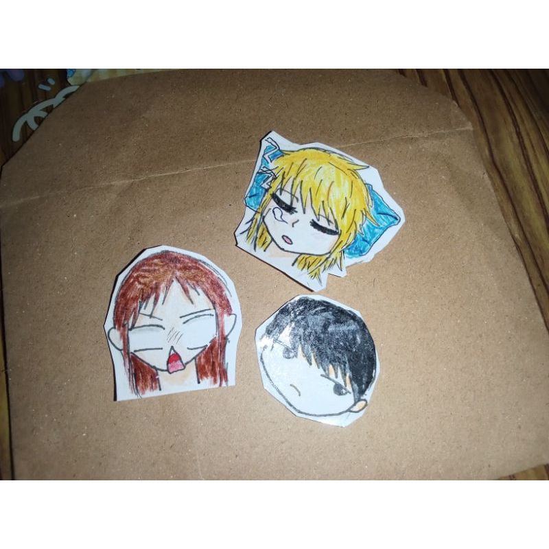 

stiker chibi anime cutting handmade
