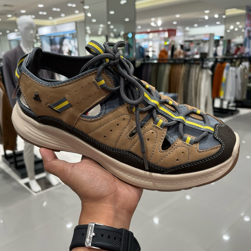 Jim Joker Sandal Slop tali pria kulit 39-44