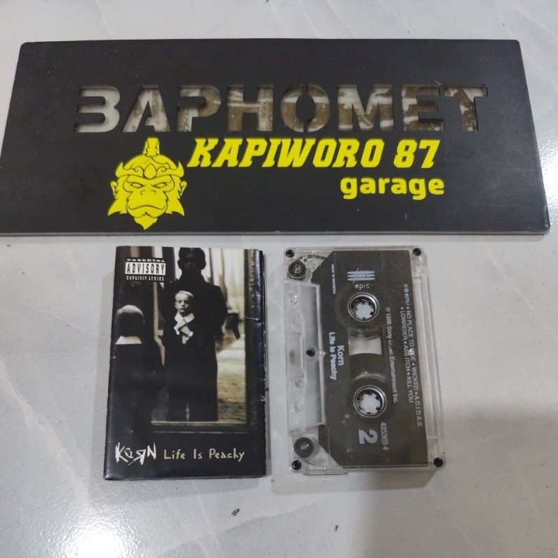 Kaset pita KORN life is peachy