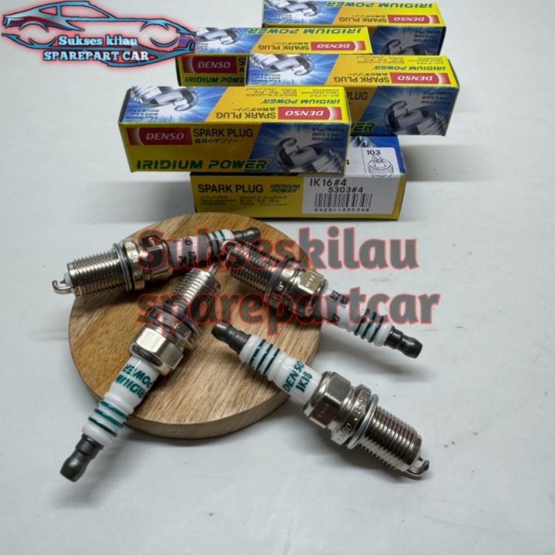 Busi Iridum Power Denso Toyota Yaris Vios Great Soluna Asli