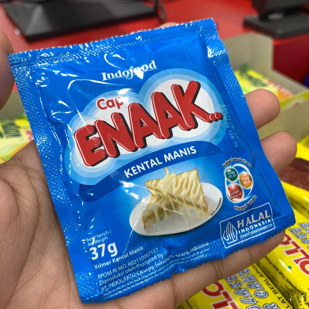 

Indofood Cap Enaak Susu Kental Manis 37g