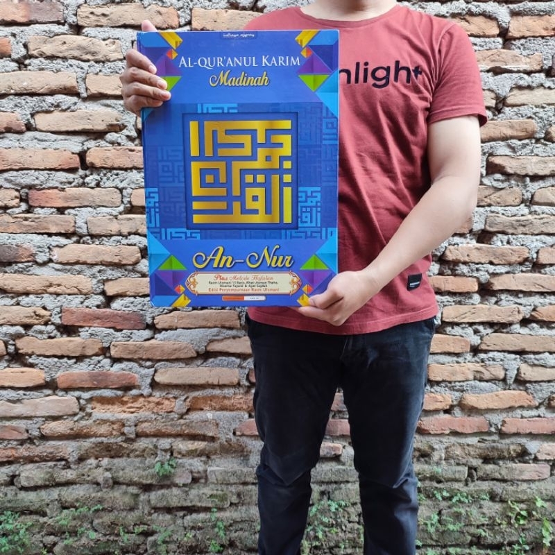 Alquran Lansia - Alquran Annur Lansia Jumbo A3 - Alquran Manula - Alquran Jumbo A3