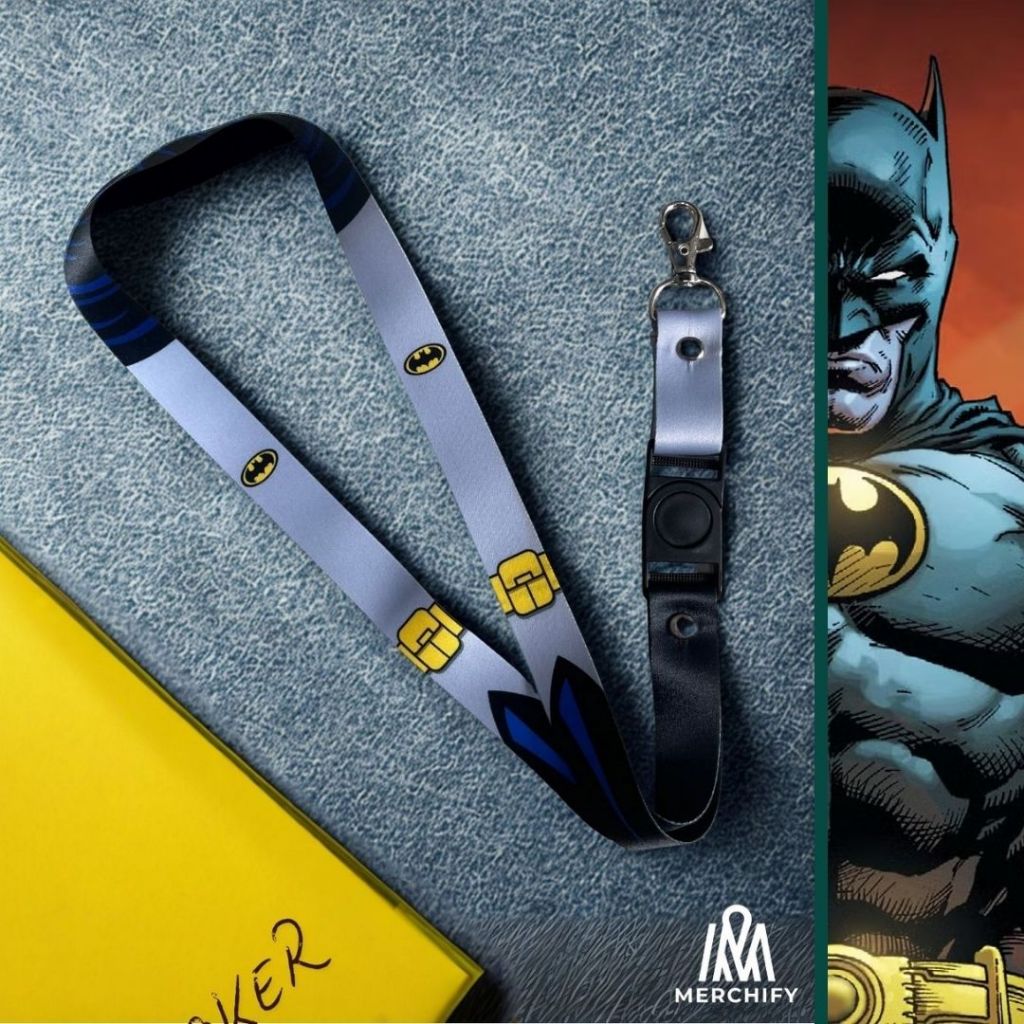 

Lanyard BATMAN DC Comics Merchandise Tali ID Card (unofficial)