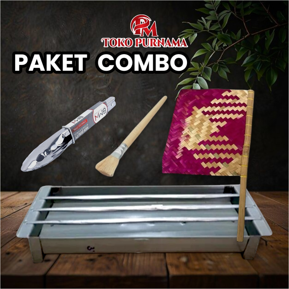 PM Paket Combo Bakaran Sate / Panggangan Ayam / Bakaran Ikan / Panggangan Sate Kotak