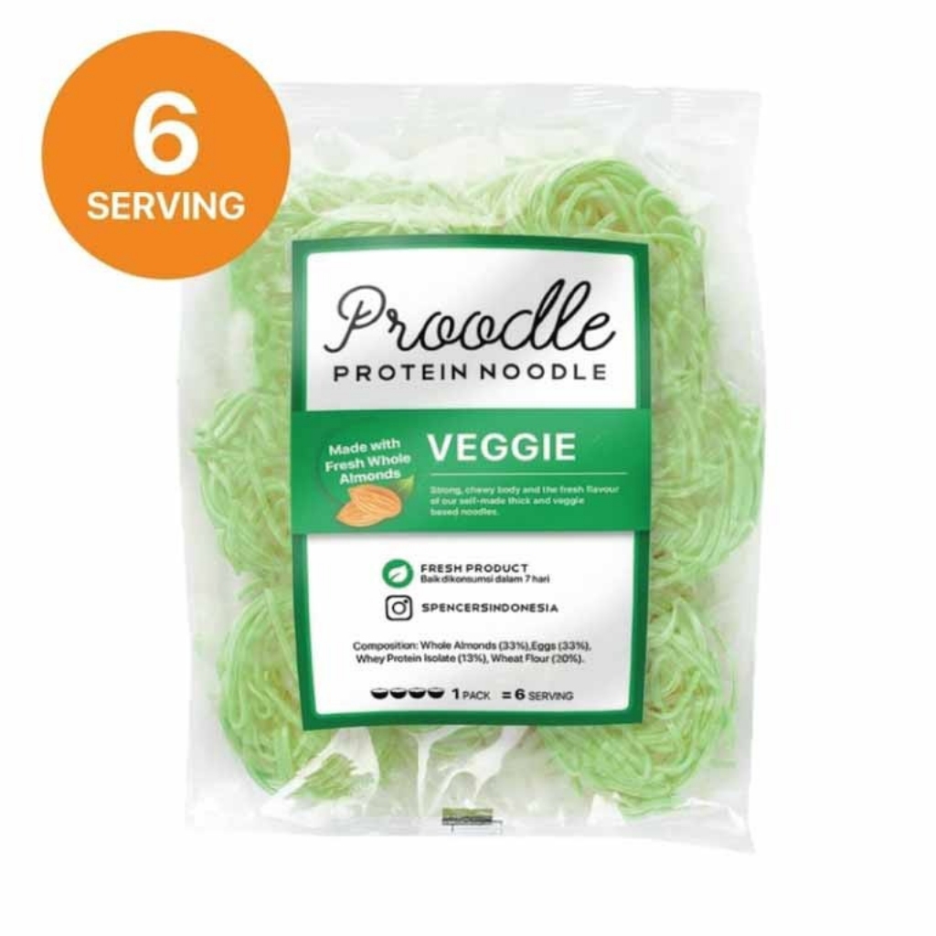 

Proodle (Protein Noodle) - Veggie (6 Servings)