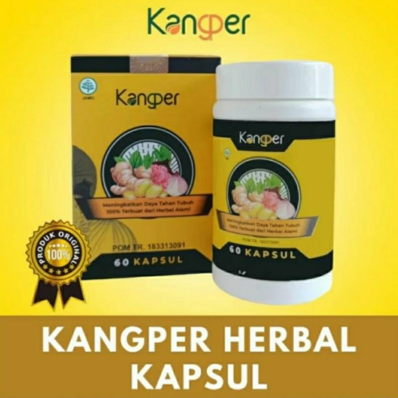 KANGPER KAPSUL HERBAL ATASI TELINGA BERDENGUNG BERDENGING OBAT TELINGA AMPUH BPOM