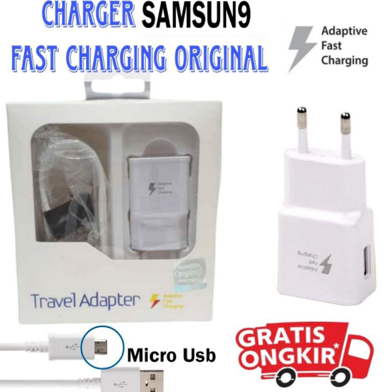KODE W86G Charger Samsung A1 A2 A3 A1 A1S J2 Prime J7 J5 Micro Usb Fast Charging Original Casan Carg