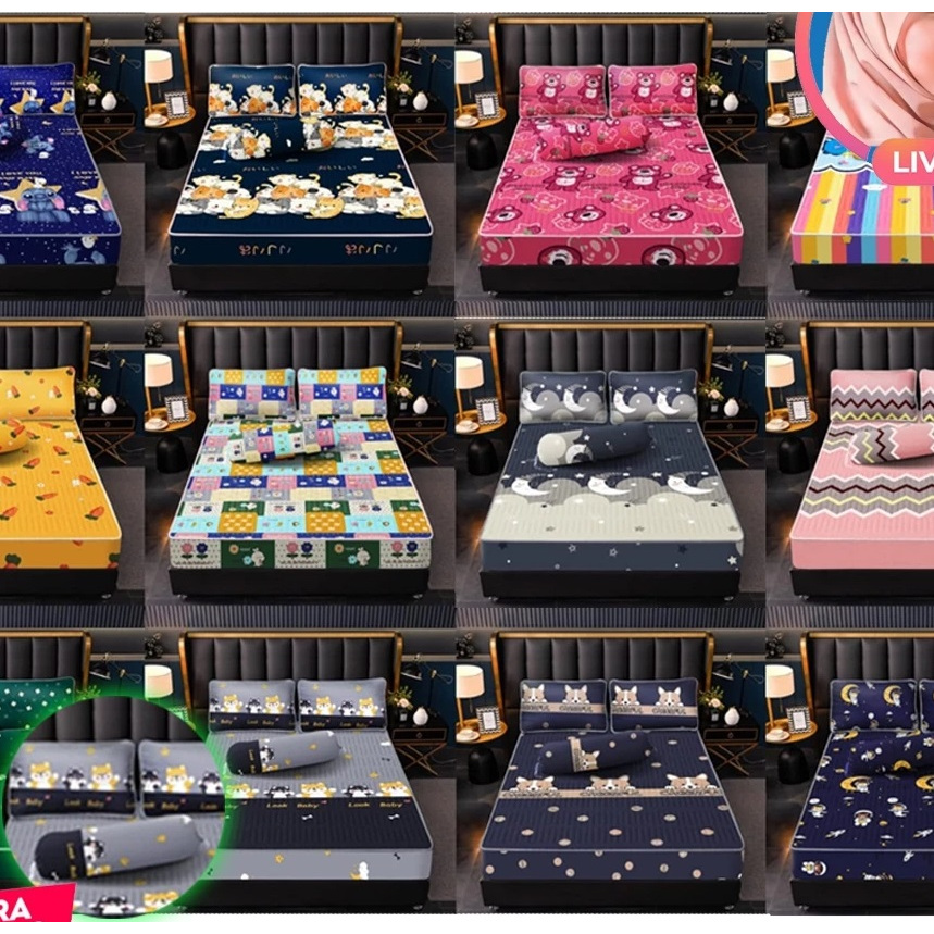 Texania Sprei Waterproof Ukuran 120 X 200 Waterproof