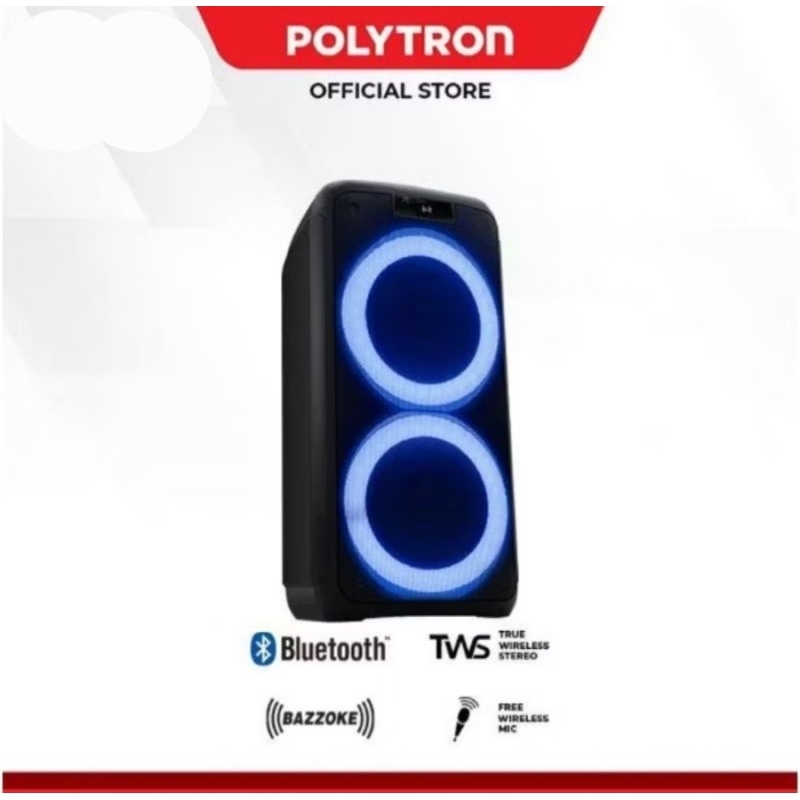 Speaker Polytron Portable 8L22 Speaker Portable Bluetooth Polytron 8L22 Speaker Party Polytron