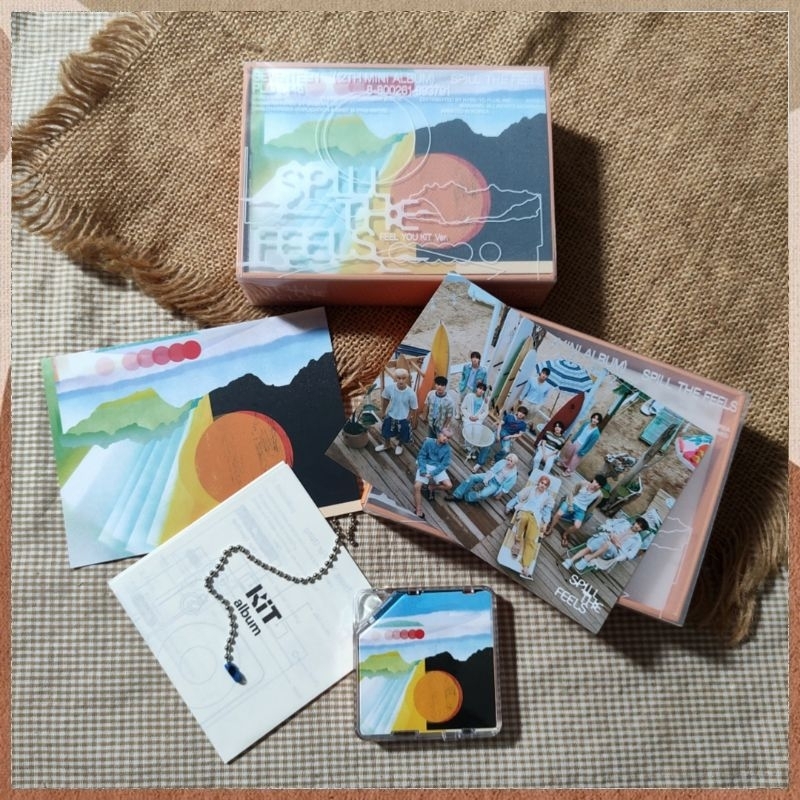 [ READY ] SEVENTEEN - KIT VER. AIR KIT Only SPILL THE FEELS, HEAVEN, FML, SECTOR 17, FTS, BSS, ATTAC