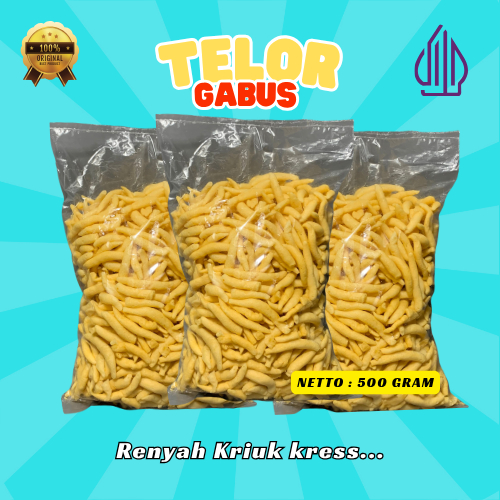 

Telur Gabus Keju Renyah Gurih 500gr Snack Termurah & Enak