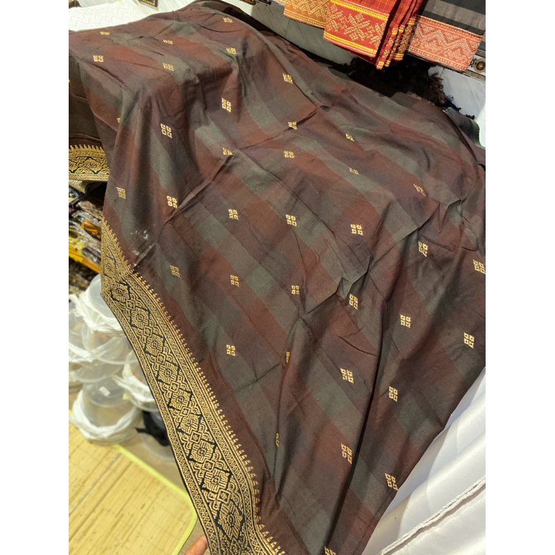 kampuh/saput endek lasem bordiran