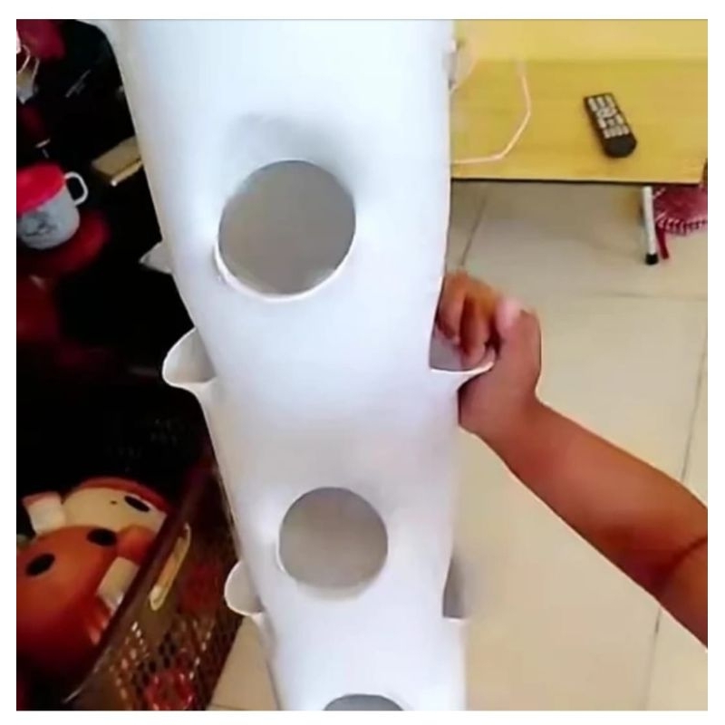 pipa veltikultur hidroponik / hidroponik tower -100cm