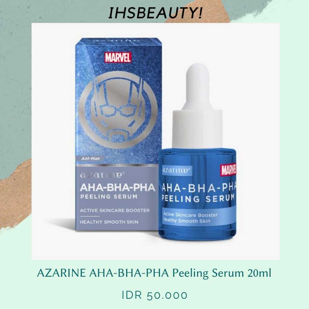 AZARINE Repairing AHA-BHA-PHA Peeling Serum 20ml BPOM Original