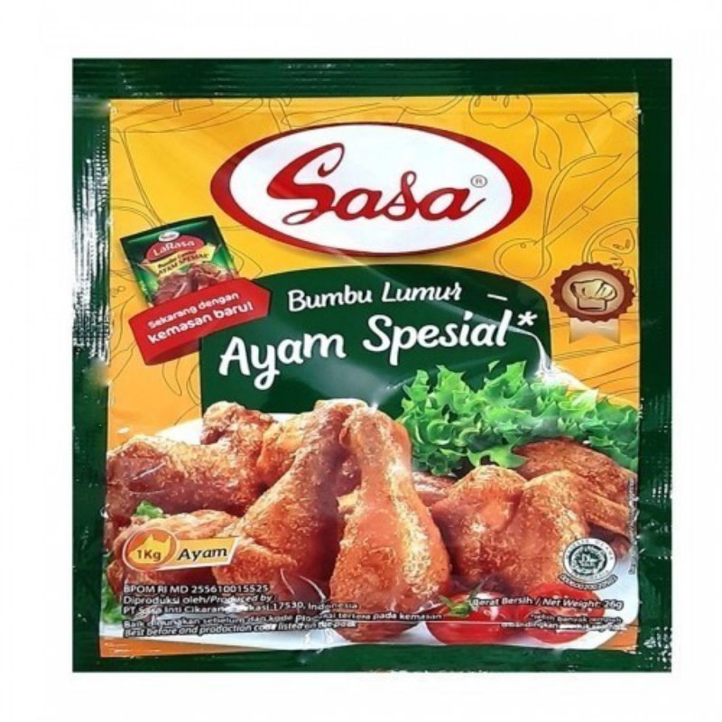 

Sasa Bumbu Lumur Ayam Spesial Sachet