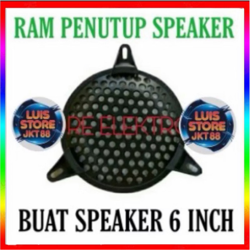 Penutup Ram Speaker 6 inch / Ram 6 lnch penutup speaker / Ram Box Gril dll..