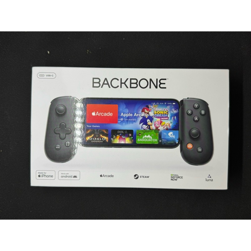 PS Backbone One - Apple Arcade Edition for Iphone 15 & Android - USB C (2nd Gen)