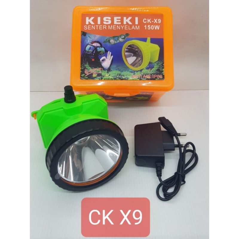 Senter Kepala Selam 150 Watt Kiseki CK X9