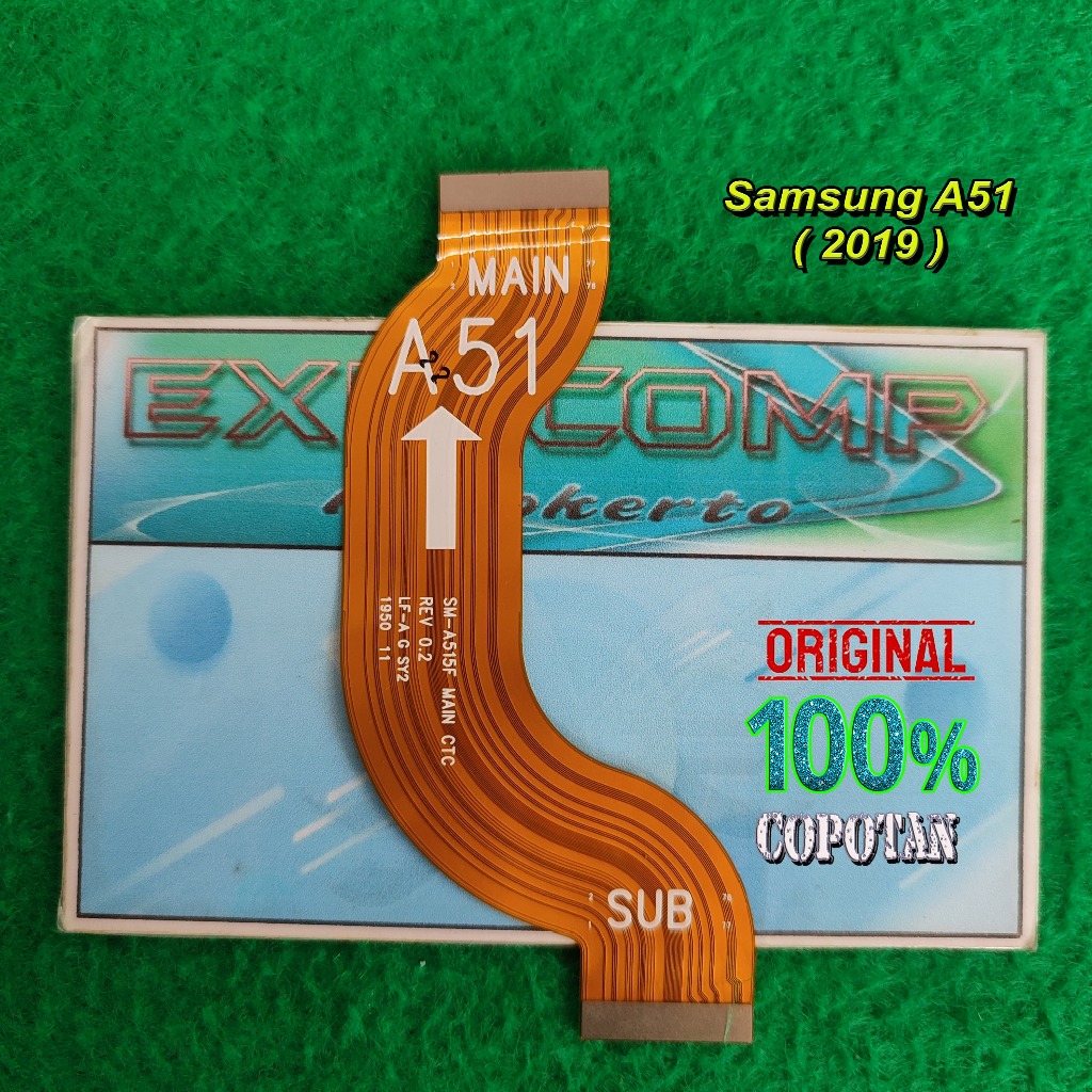 Samsung A51 (A515F) Fleksibel penghubung mesin / flexible board UI original copotan - eXe Comp