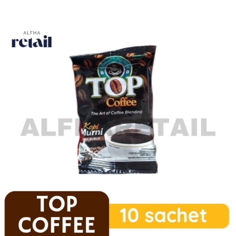

Top Coffe Murni Kemasan Ekonomis Renteng (10x7gr) | Kopi Instan