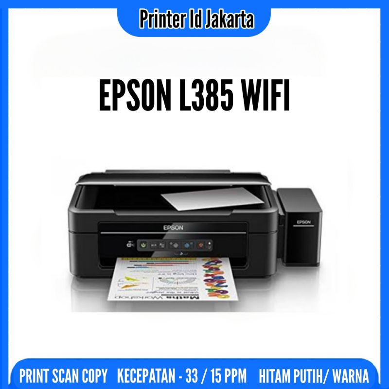 Printer Epson L385 Wifi